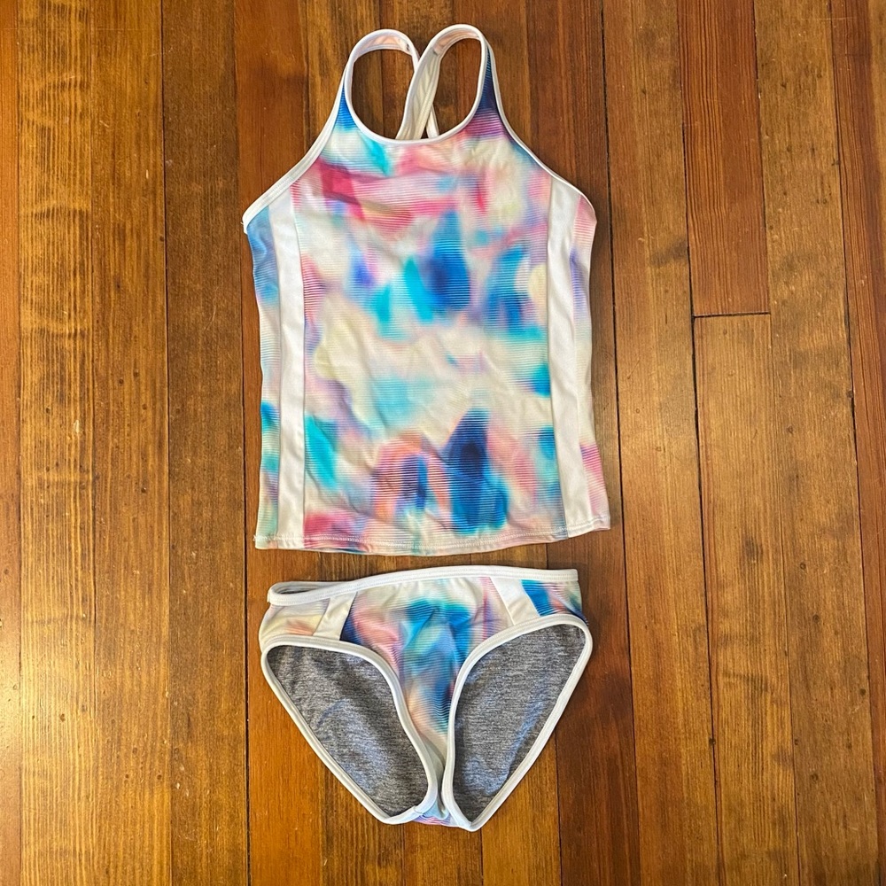 Athleta girls swim XS